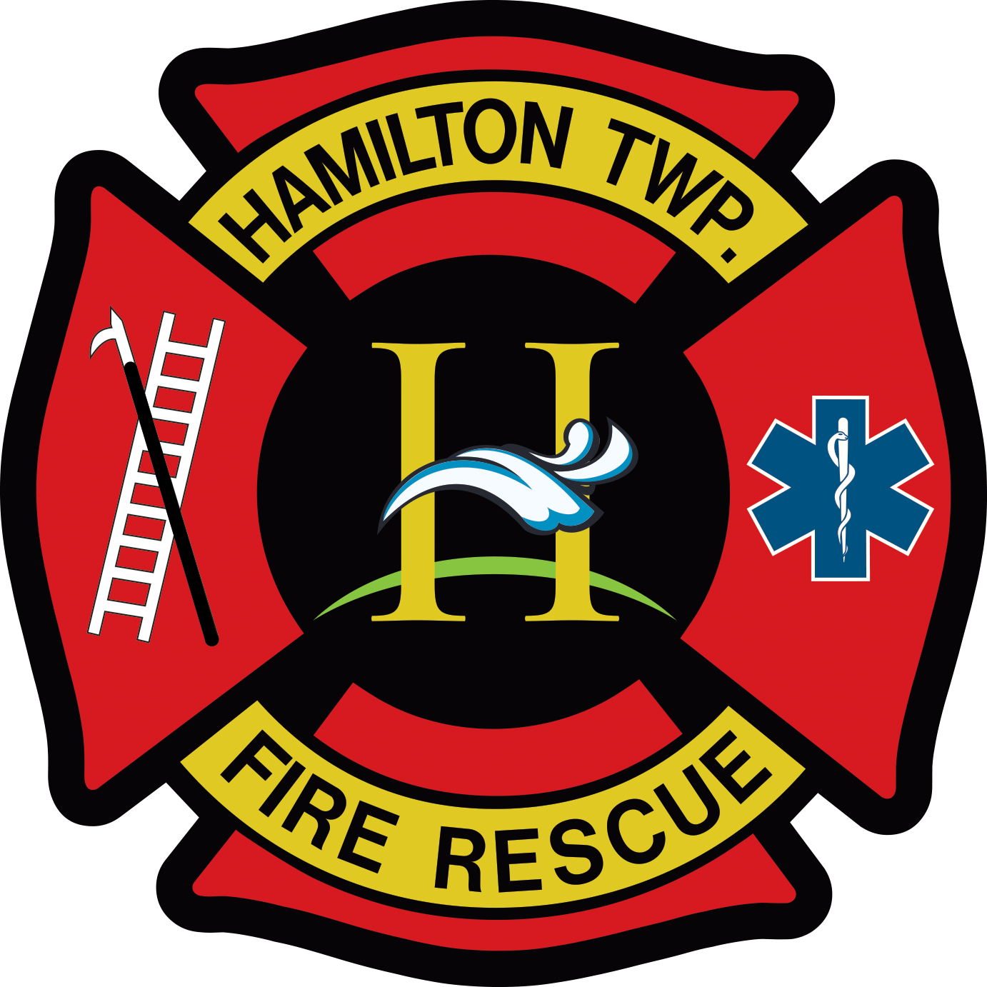 Hamilton TWP Fire Rescue logo